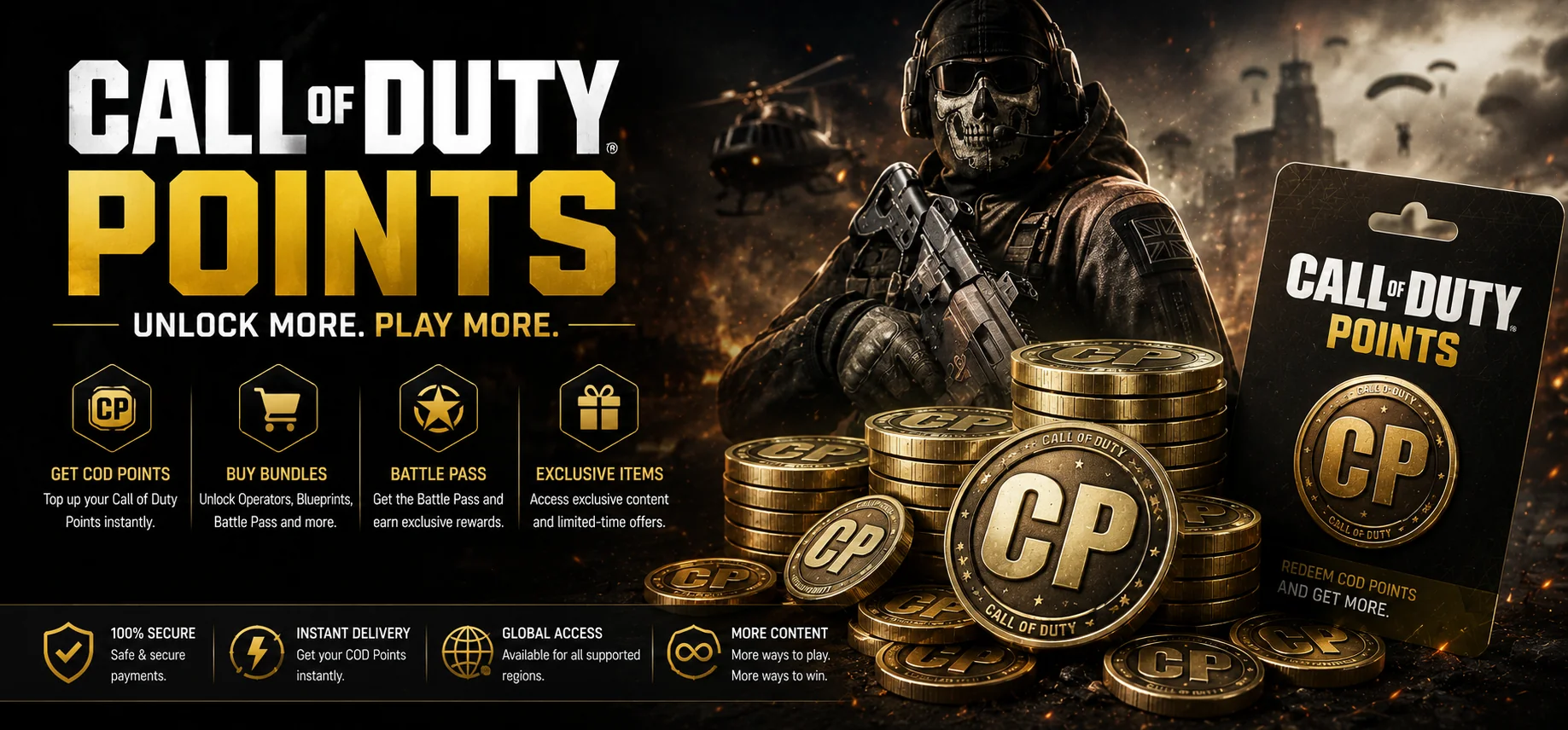 Call of Duty Points ваучер Lootik
