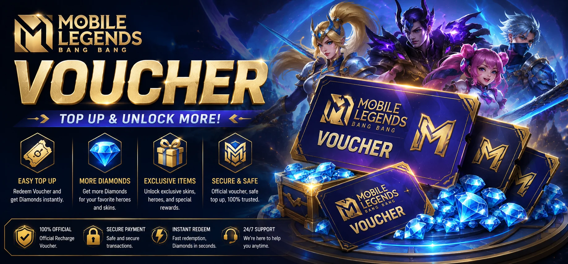 Mobile Legends ваучер Lootik